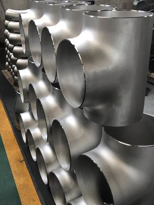 나무 상자 또는 팔레트 90 급 ASTM A403 WP304 90 급 321 Sch10s SS 똑같은 Tee